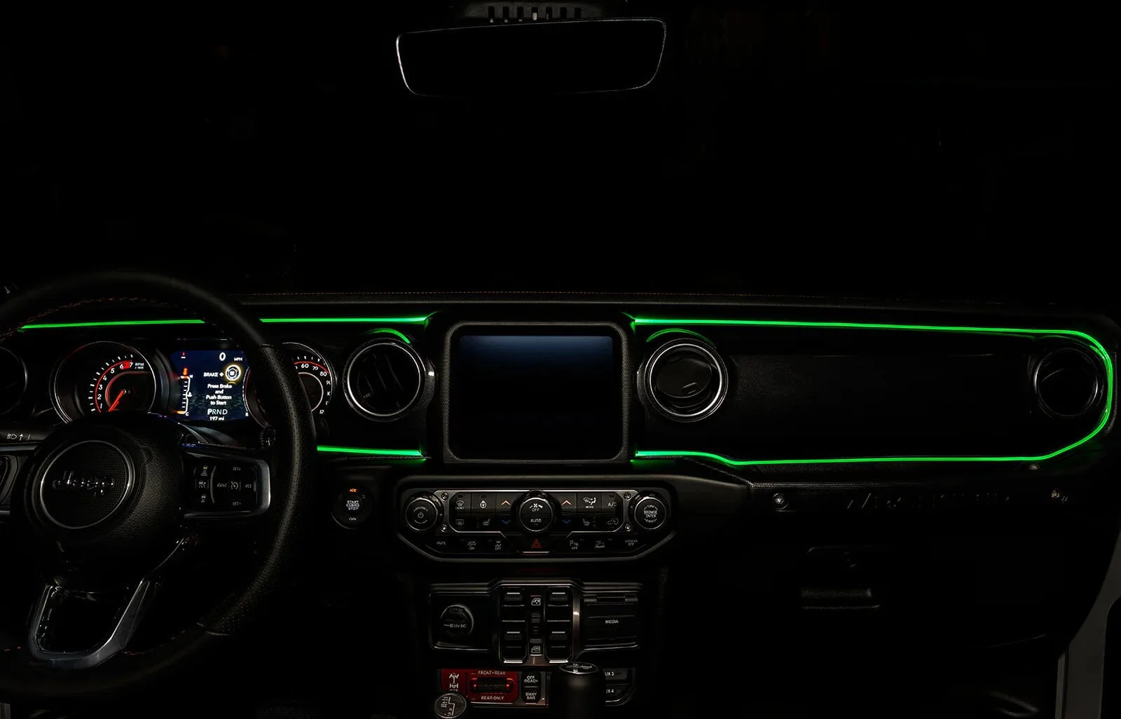 Oracle Lighting 4236-333 ColorSHIFT® Fiber Optic LED Interior Kit for 18-23 Jeep Wrangler JL and Gladiator JT
