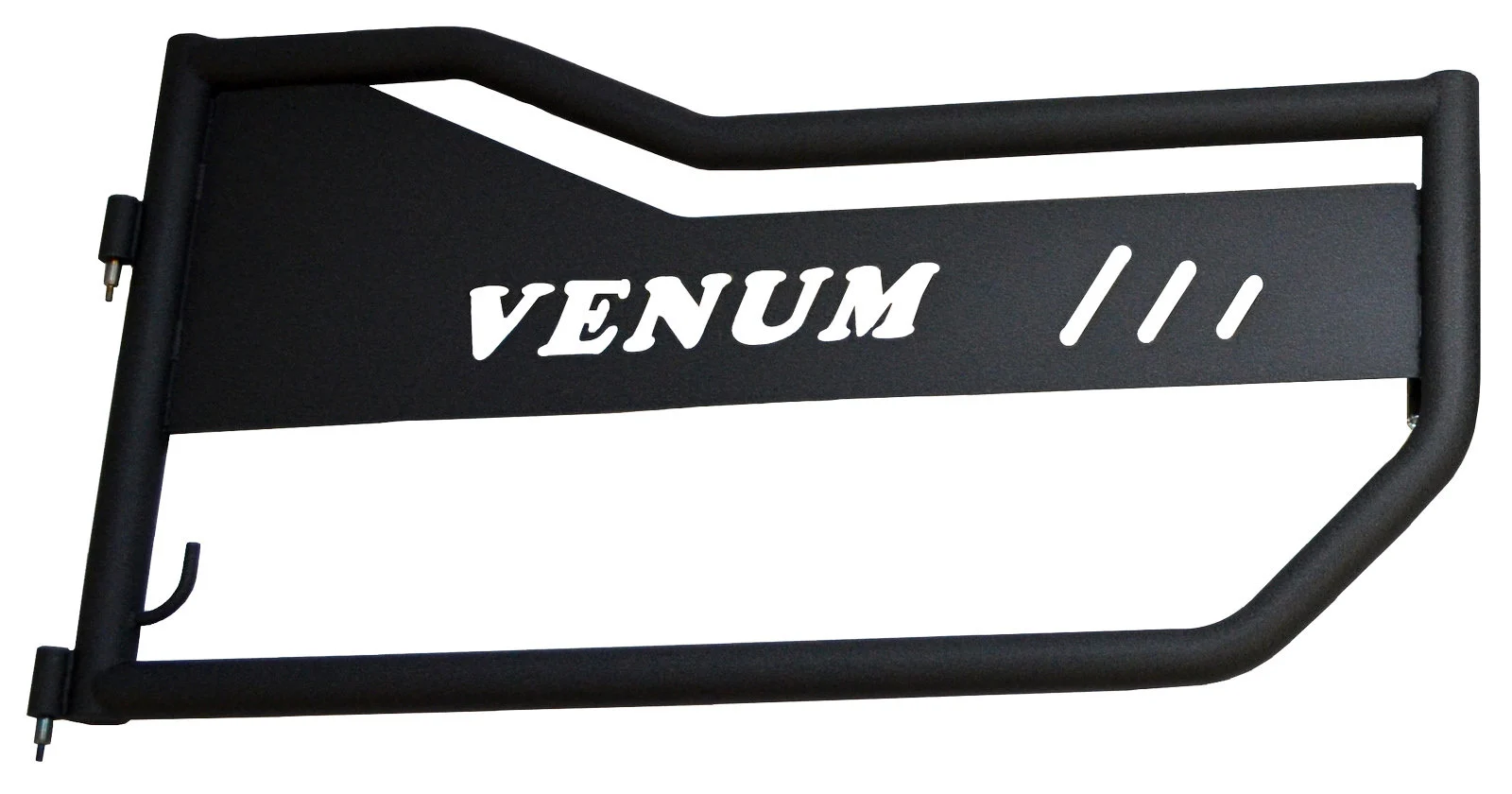 Owens Products JL15007 Front Venum Tubular Door Kit Textured Black for 18-20 Jeep Wrangler JL Unlimited