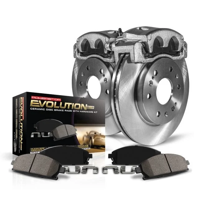 Power Stop  Rear Z17 OE Replacement Brake Kit with Calipers for 18-20 Jeep Wrangler JL for 18-26 Jeep Wrangler JL Sport & Sport S