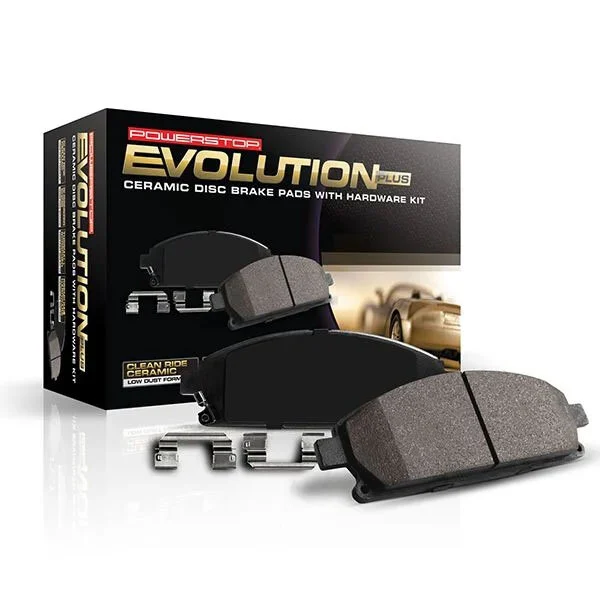 Power Stop 17-1498 Z17 Evolution Ceramic Brake Pads - Rear for 11-22 Jeep Grand Cherokee WK2