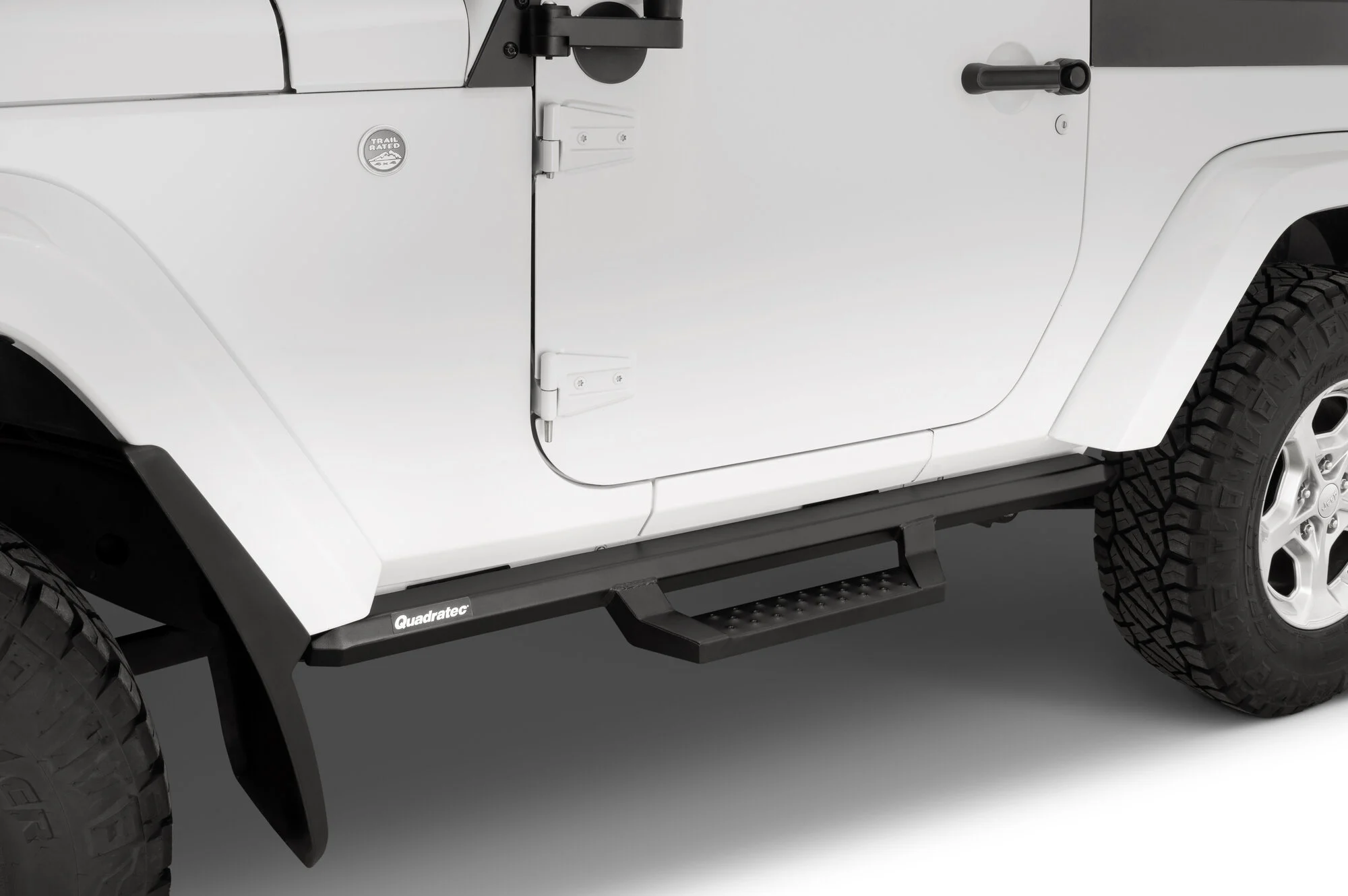 Quadratec  QRC Drop Steps for 07-18 Jeep Wrangler JK 2-Door
