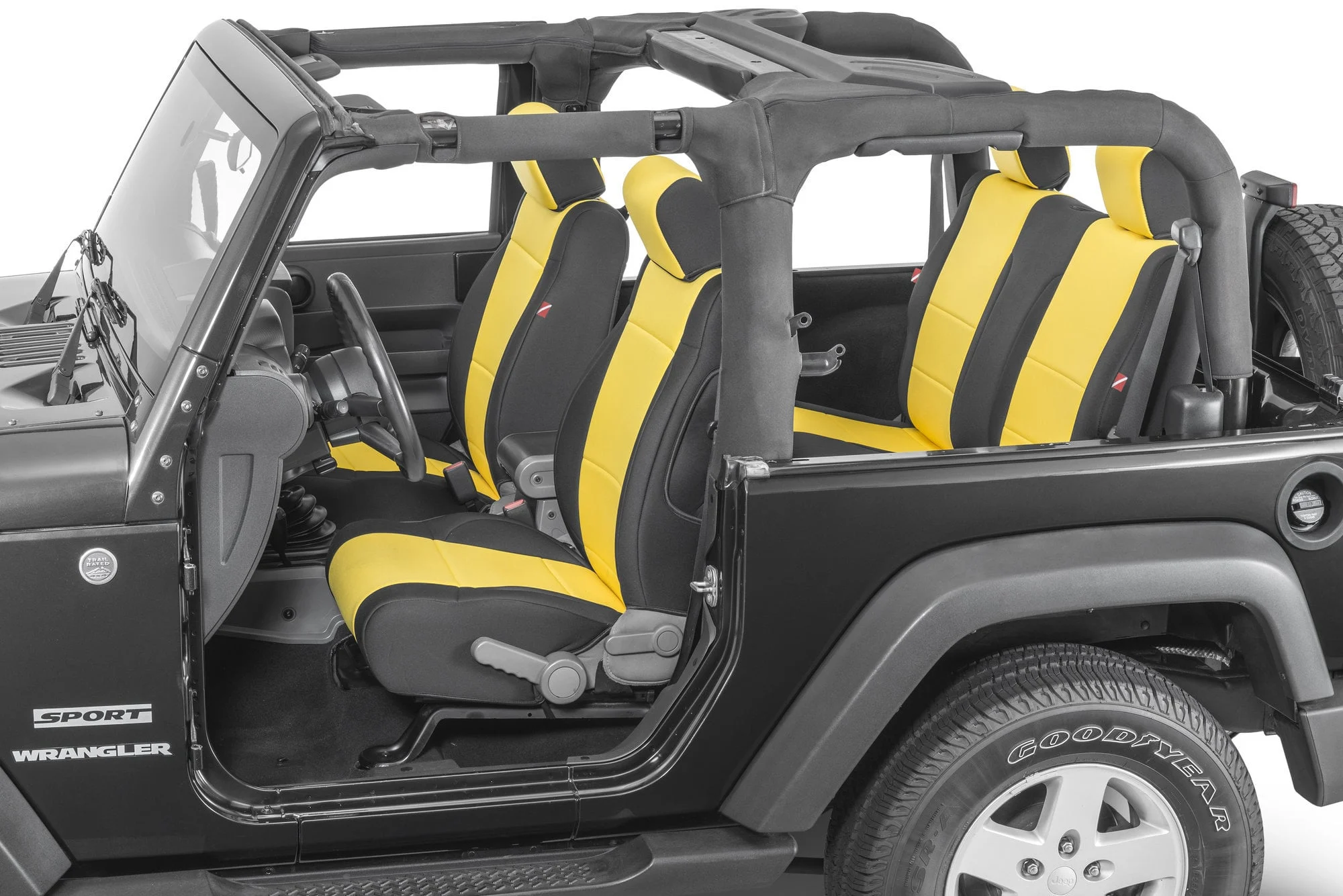 Diver Down  Front and Rear Neoprene Seat Covers  for 07-18 Wrangler JK 2 Door