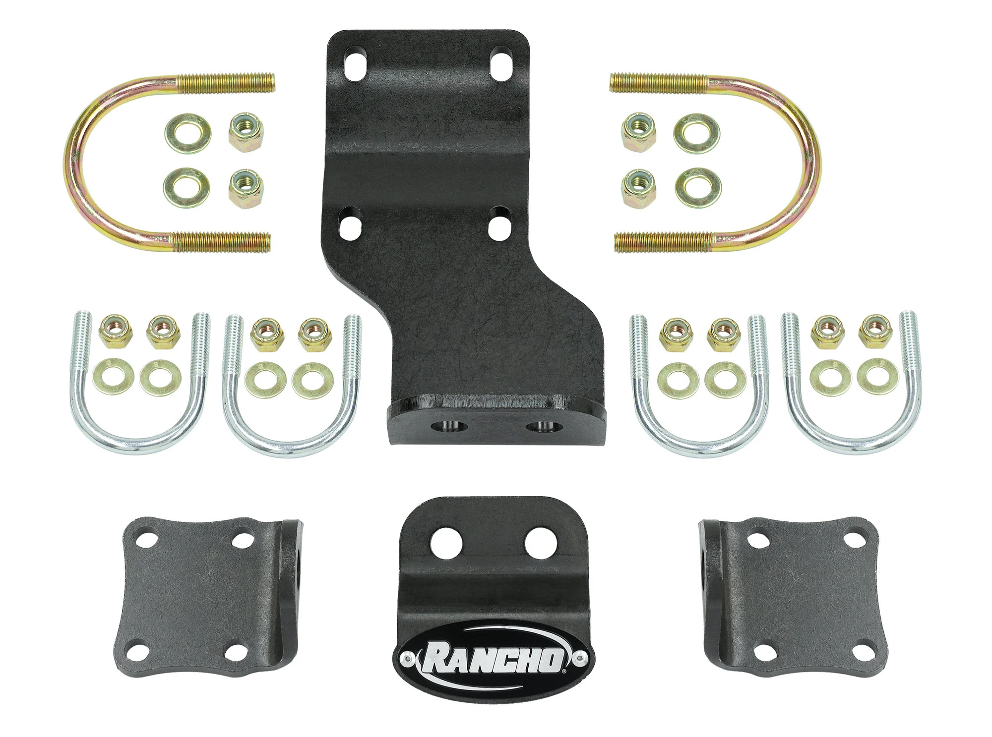 Rancho RS64102 Dual Steering Stabilizer Bracket for 18-20 Jeep Wrangler JL