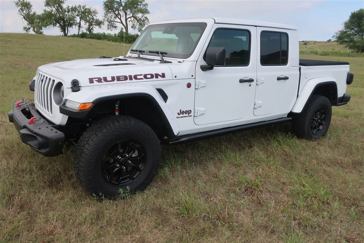 Rock Hard 4X4  Patriot Series Tube Slider Rocker Guards for 2020 Jeep Gladiator JT