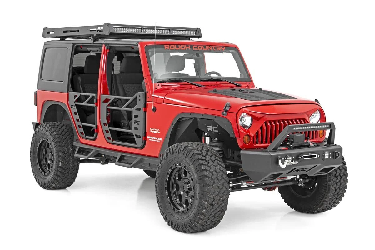 Rough Country 10538 Front & Rear Fender Delete Kit for 07-18 Jeep Wrangler JK