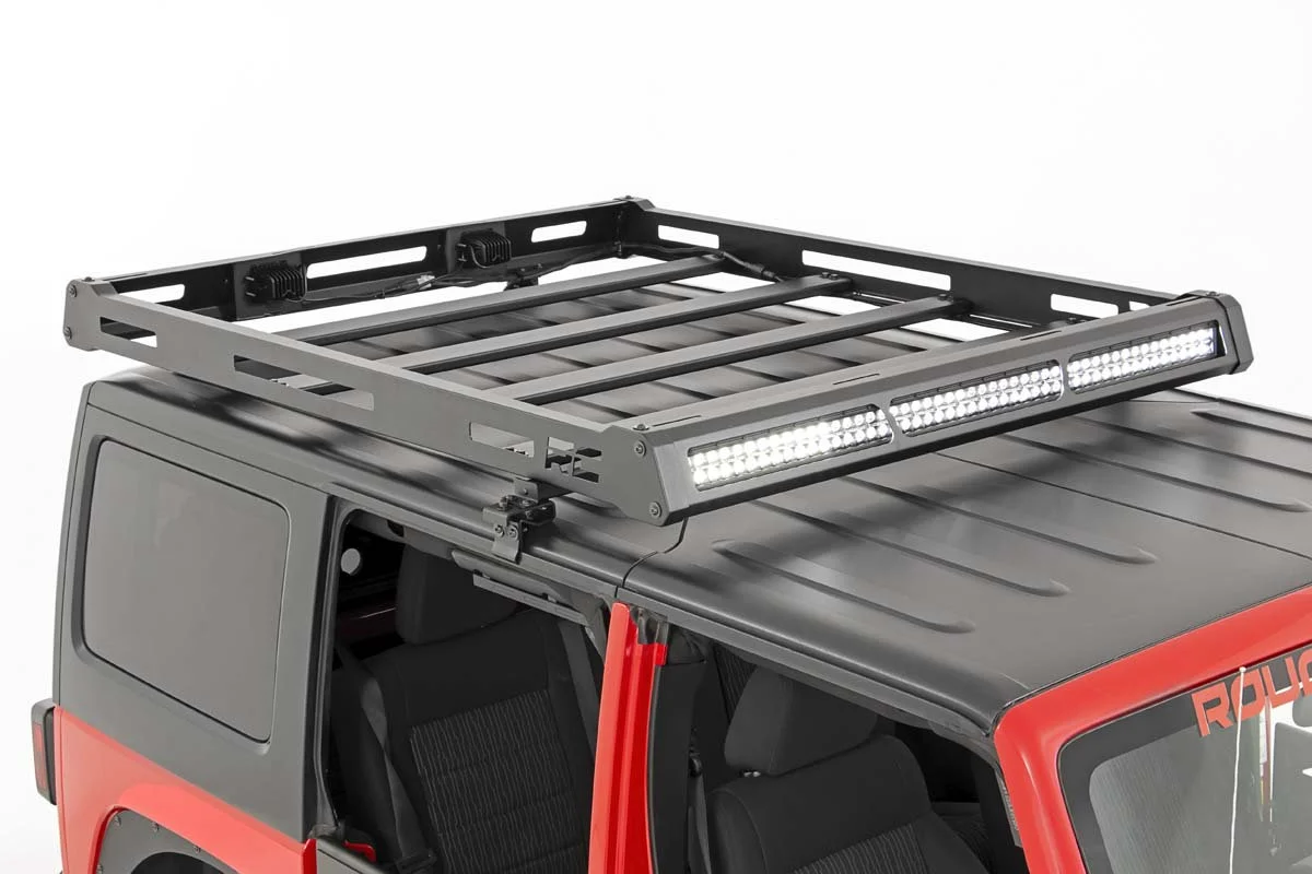 Rough Country  Roof Rack System for 07-18 Jeep Wrangler JK