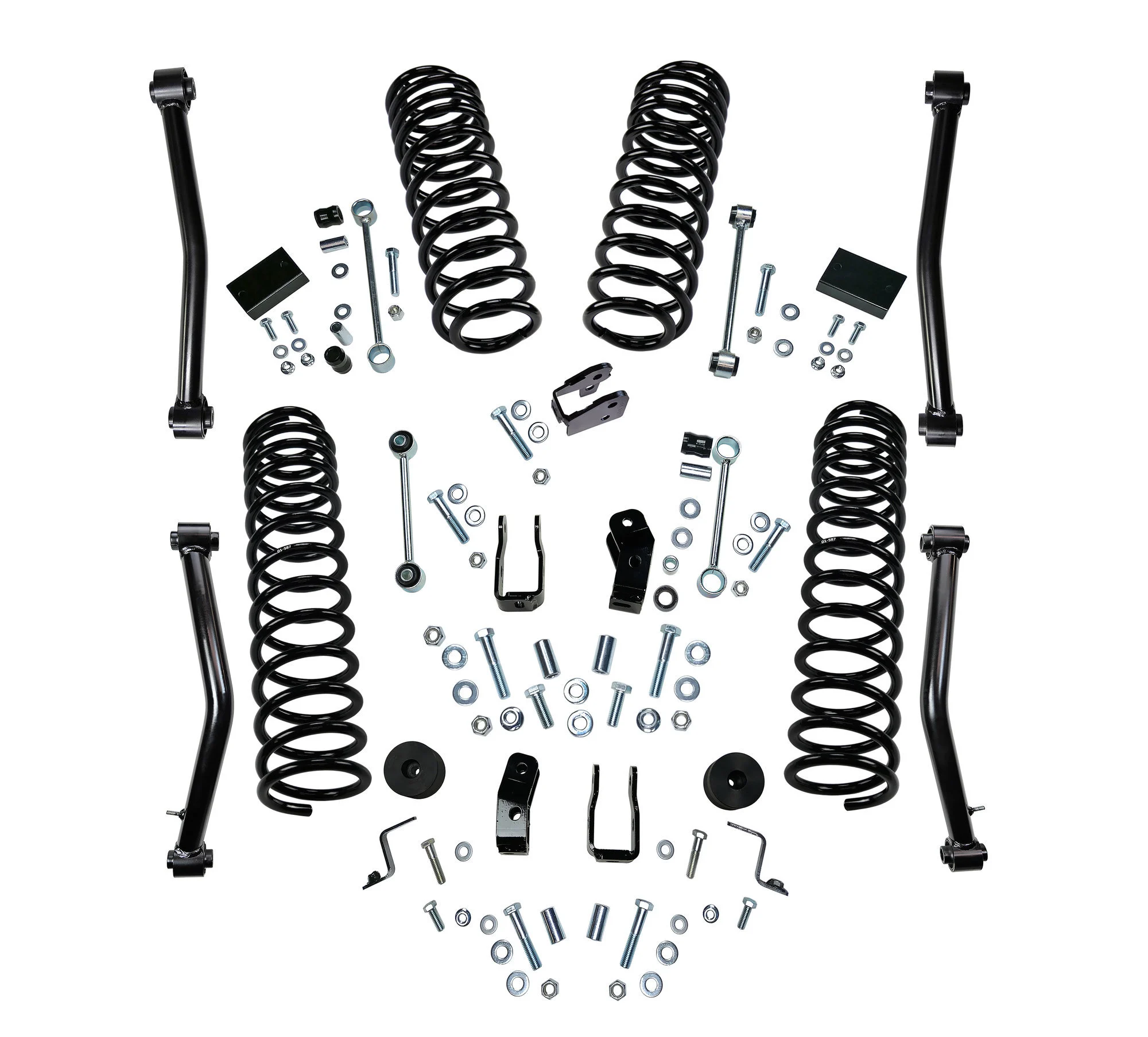 Superlift  4" Dual Rate Coil Spring Lift Kit for 18-23 Jeep Wrangler JL Unlimited