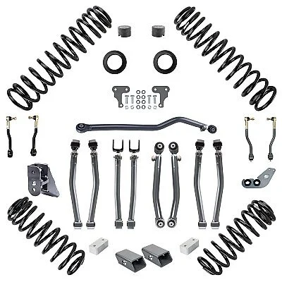Synergy Manufacturing  Stage 2 Suspension System for 18-24 Jeep Wrangler JL 2" Lift for 18-26 Jeep Wrangler JL 2-Door