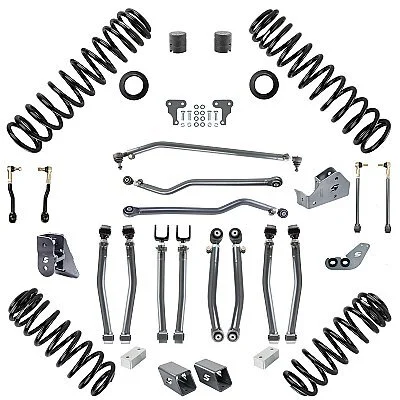 Synergy Manufacturing  Stage 3 Suspension System for 18-24 Jeep Wrangler JL 3" Lift for 18-26 Jeep Wrangler JL 2-Door