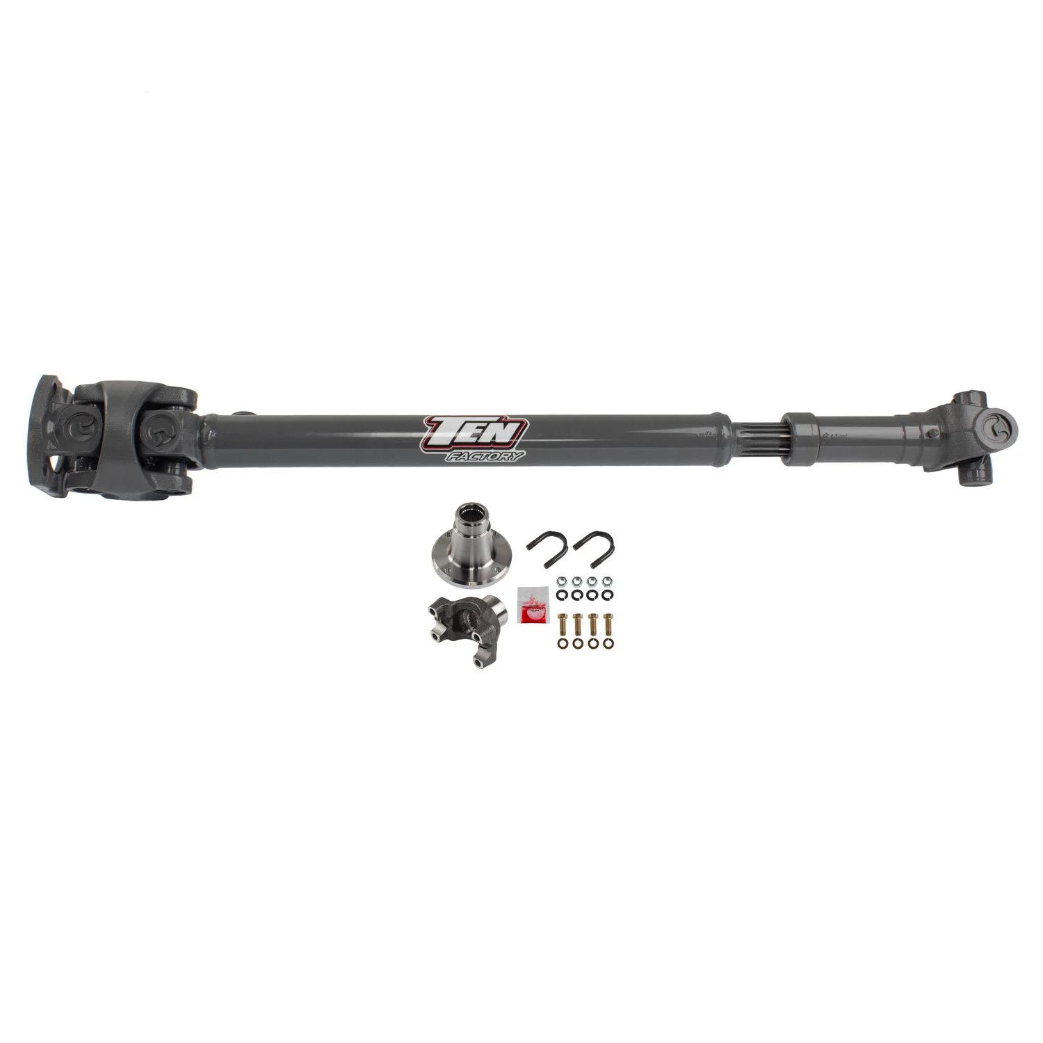 Ten Factory TFF1350-2155 1350 Front Solid CV Drive Shaft for Jeep Wrangler 07-18 JK