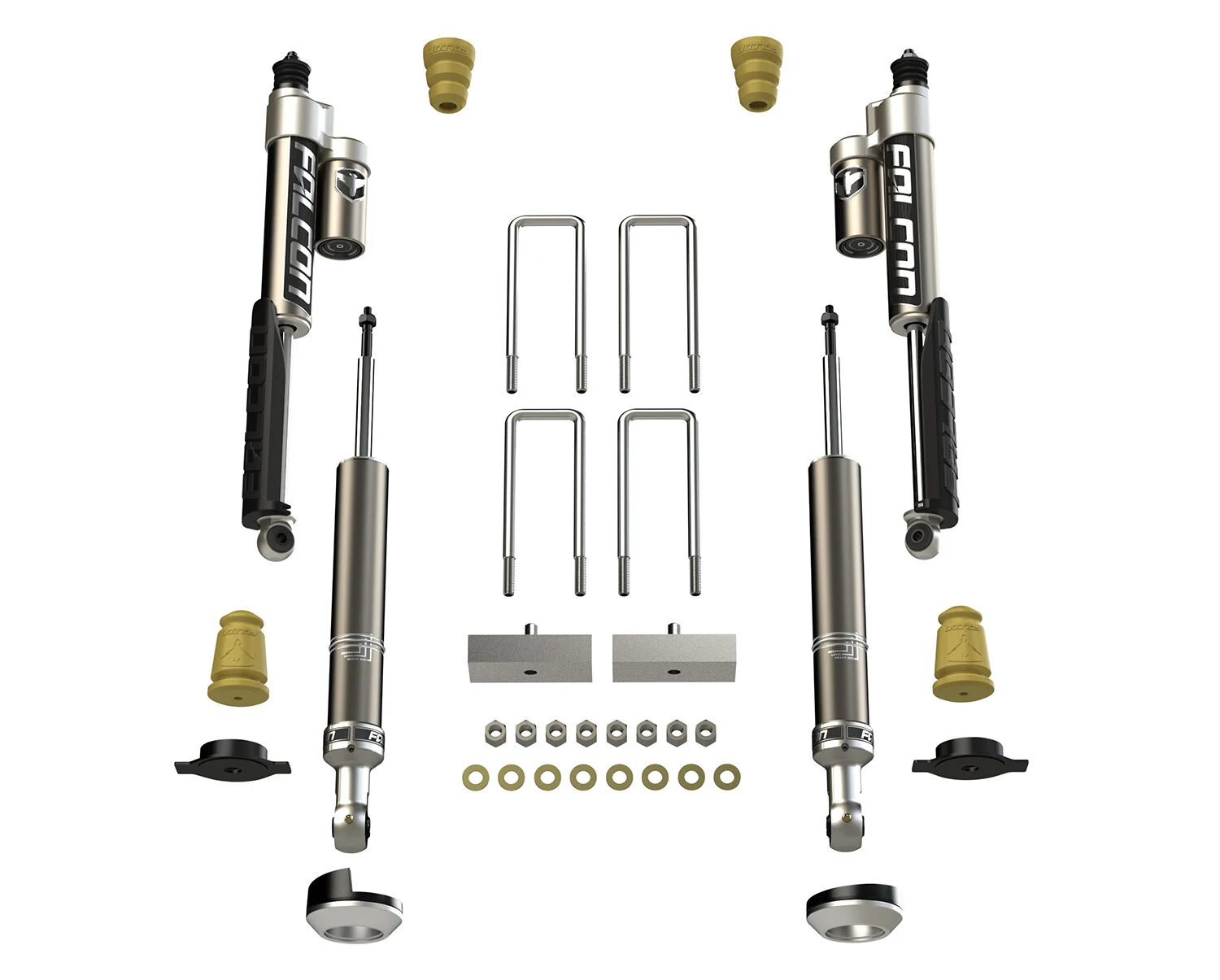 Teraflex  Falcon 2.25" Sport Shock & Spacer Lift System for 05-23 Toyota Tacoma