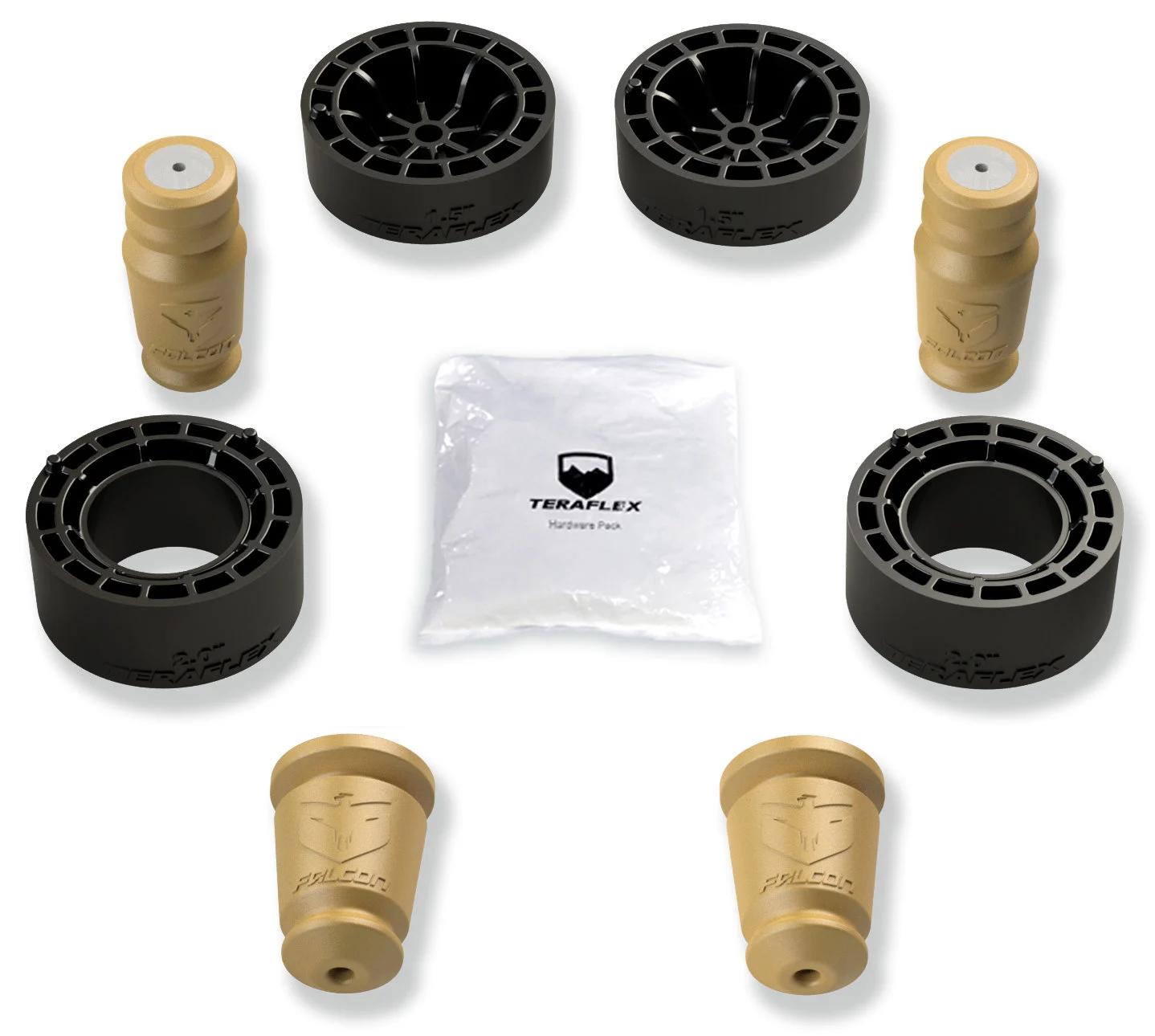 Teraflex 1165000 Sport ST1 1.5" Spacer Lift for 18-24 Jeep Wrangler JL Unlimited