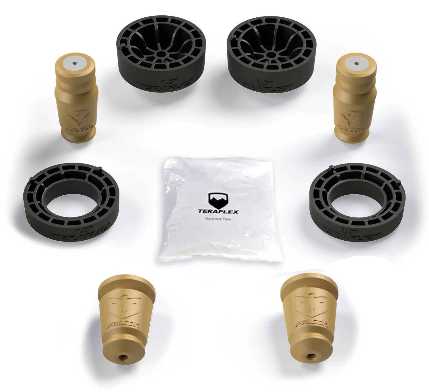 Teraflex  Sport ST1 1.5" Spacer Lift for 18-20 Jeep Wrangler JL 2-Door