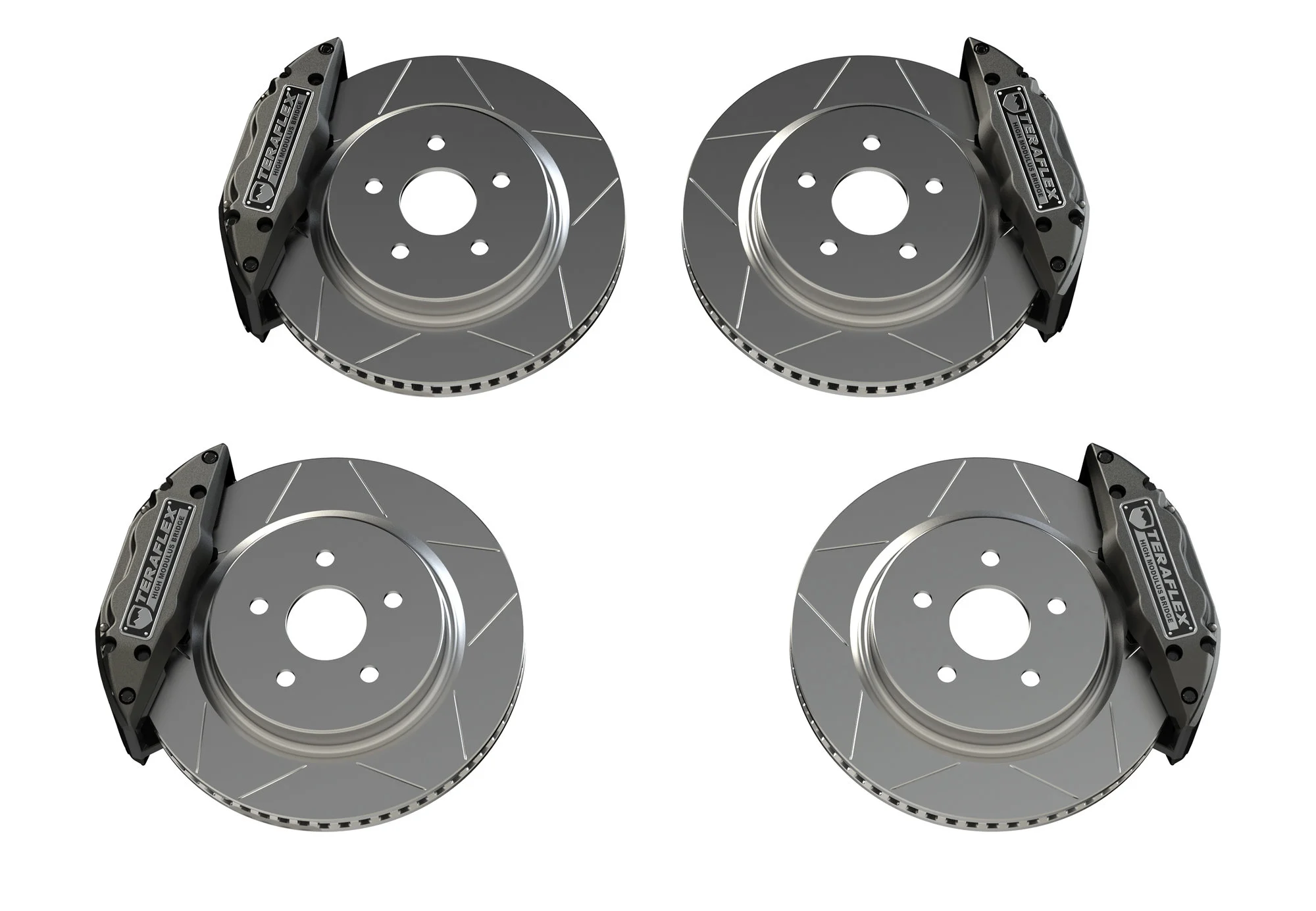 Teraflex  Front & Rear Delta Brake Kit for 07-21 Jeep Wrangler JL & JK