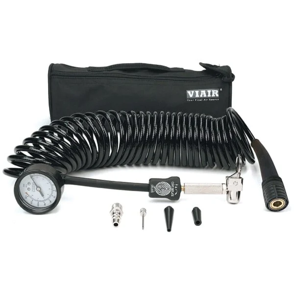 Viair  5-in-1 Inflator/Deflator Coil Hose - Braided  60 PSI