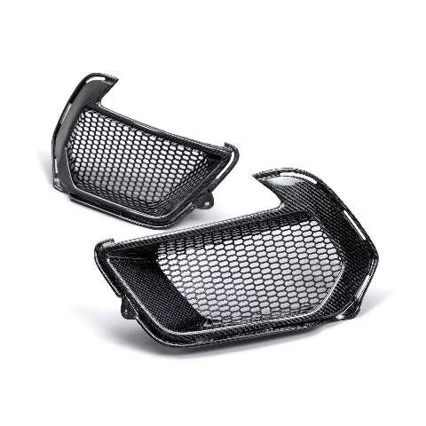 2021-2023 Ford Mustang Mach 1 Carbon Fiber Air Duct Bezels - Anderson Composites - AC-ADB21FDMUM1