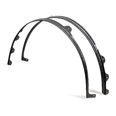 2021-2023 Ford Mustang Mach 1 Carbon Fiber Front Fender Extension  - Anderson Composites - AC-FE21FDMUM1