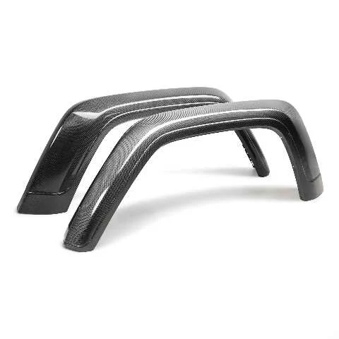 2019-2024 Jeep Gladiator (JT) Carbon Fiber Rear Fender Flares - Anderson Composites - AC-FLR19JPJT-R
