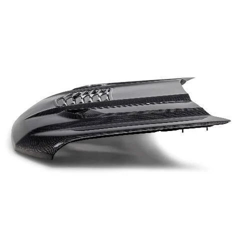 2020-2024 Chevrolet Silverado 1500 Type-T2 Carbon Fiber Hood - Anderson Composites - AC-HD20CHSV-T2