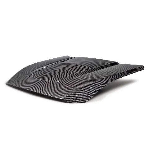 2024 Ford Mustang Type-GT5 Double Sided Carbon Fiber Hood - Anderson Composites - AC-HD24FDMU-GT5-DS