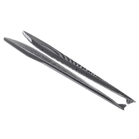 2023-2024 Chevrolet Corvette Z06 (C8) Carbon Fiber Rocker Panel Splitter - Anderson Composites - AC-SS23CHC8Z6