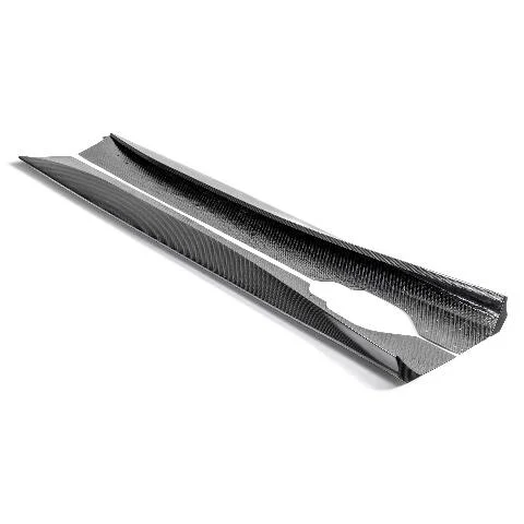 2023-2024 Chevrolet Corvette Z06 (C8) Type-AZ Carbon Fiber Rocker Panel Splitter - Anderson Composites - AC-SS23CHC8Z6-AZ