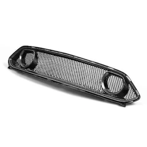 2021-2023 Ford Mustang Mach 1 Carbon Fiber Upper Grille - Anderson Composites - AC-UG21FDMUM1
