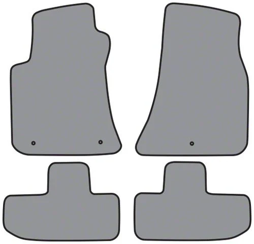 Complete Cutpile Die Cut Carpet Front and Rear Floor Mats (11-23 RWD Challenger)
