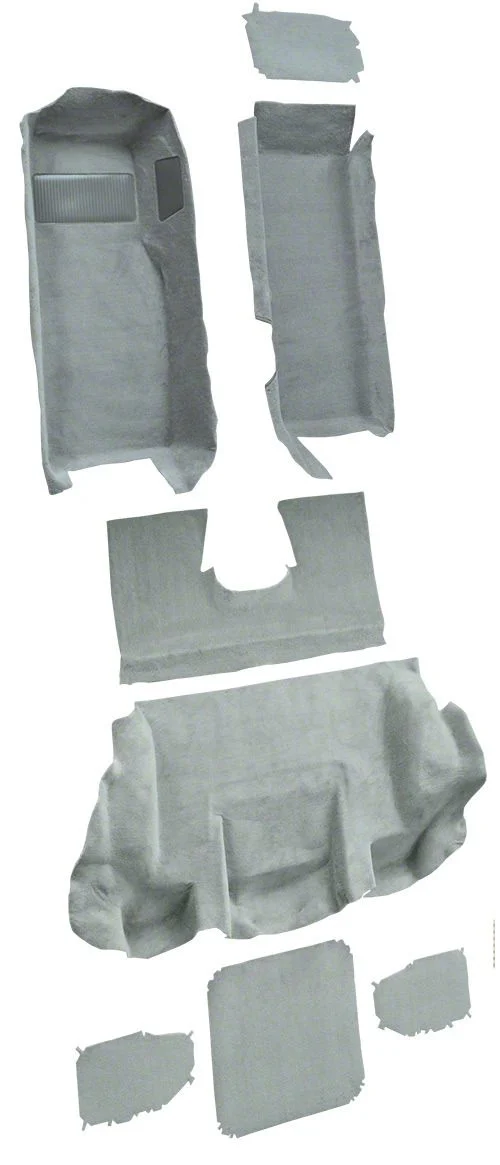 Complete Cutpile Molded Carpet with Pad (01-04 Corvette C5 Z06)