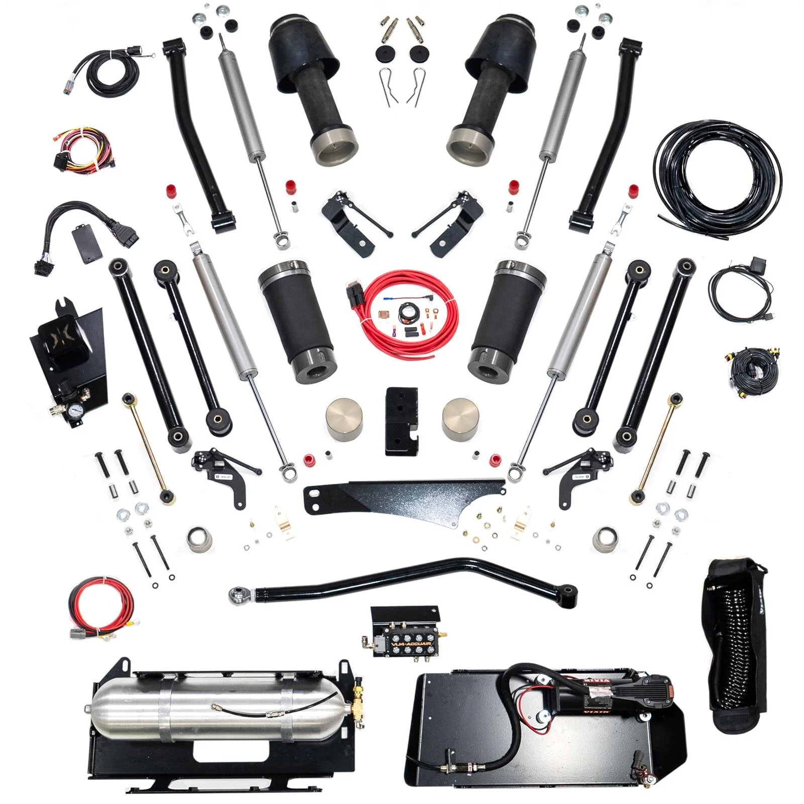 AccuAir AA-4397 3" Dynamic Lift Kit for 07-18 Jeep Wrangler JK Unlimited 4-Door