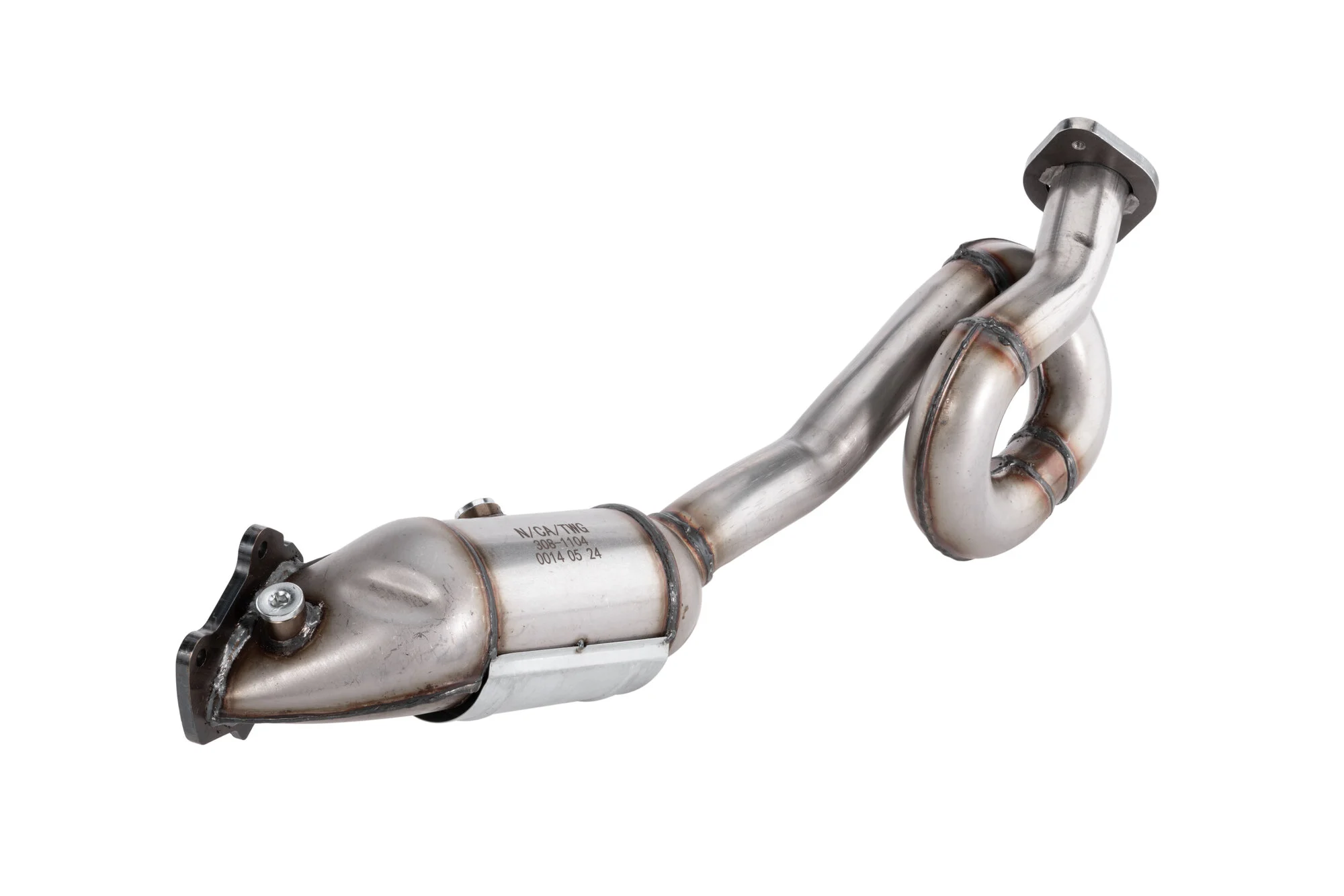 AccuPart  Exhaust Pipe & Converter for 12-18 Jeep Wrangler JK with 3.6L -Driver Side for 12-18 Jeep Wrangler JK with 3.6L