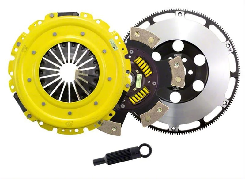 ACT Heavy Duty Race Sprung 6 Pad Ceramic Clutch Kit with Prolite Flywheel; 26-Spline (06-13 Corvette C6 Z06)