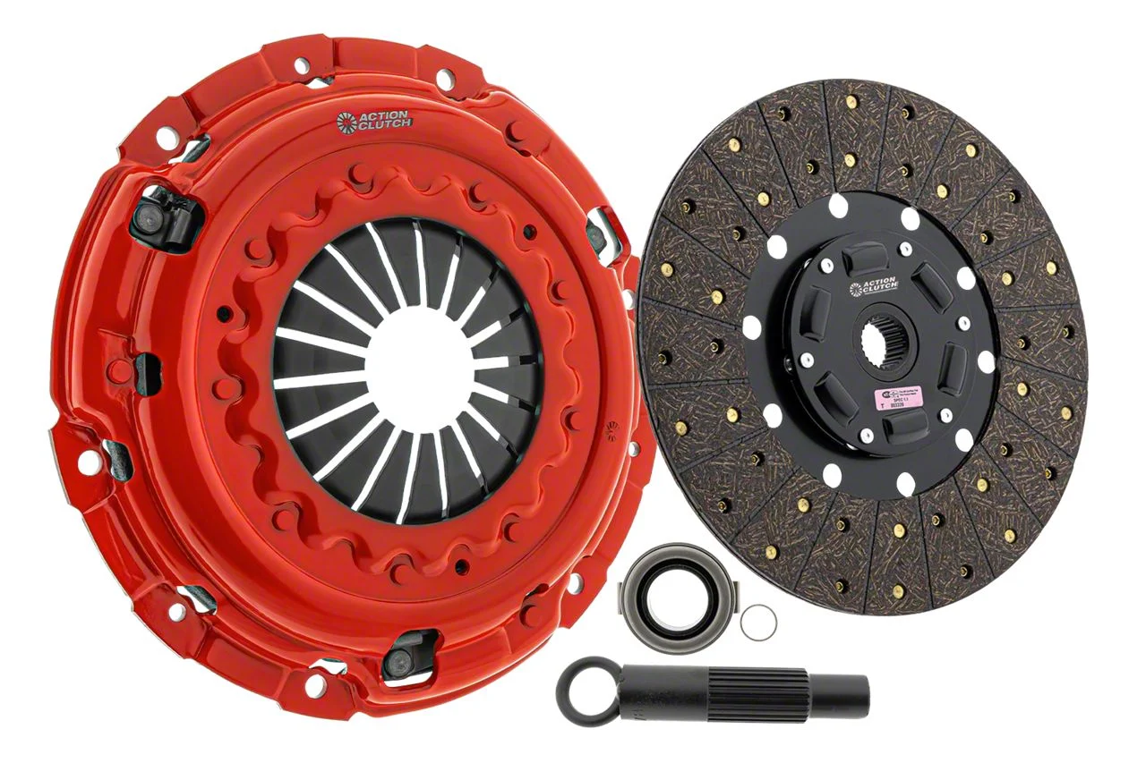 Action Clutch Stage 1 Organic Disc Clutch Kit; 26-Spline (03-04 Mustang Cobra, Mach 1)