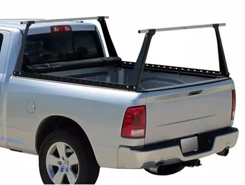 ADARAC Bed Rack; Silver (10-26 RAM 2500 w/ 8-Foot Box)