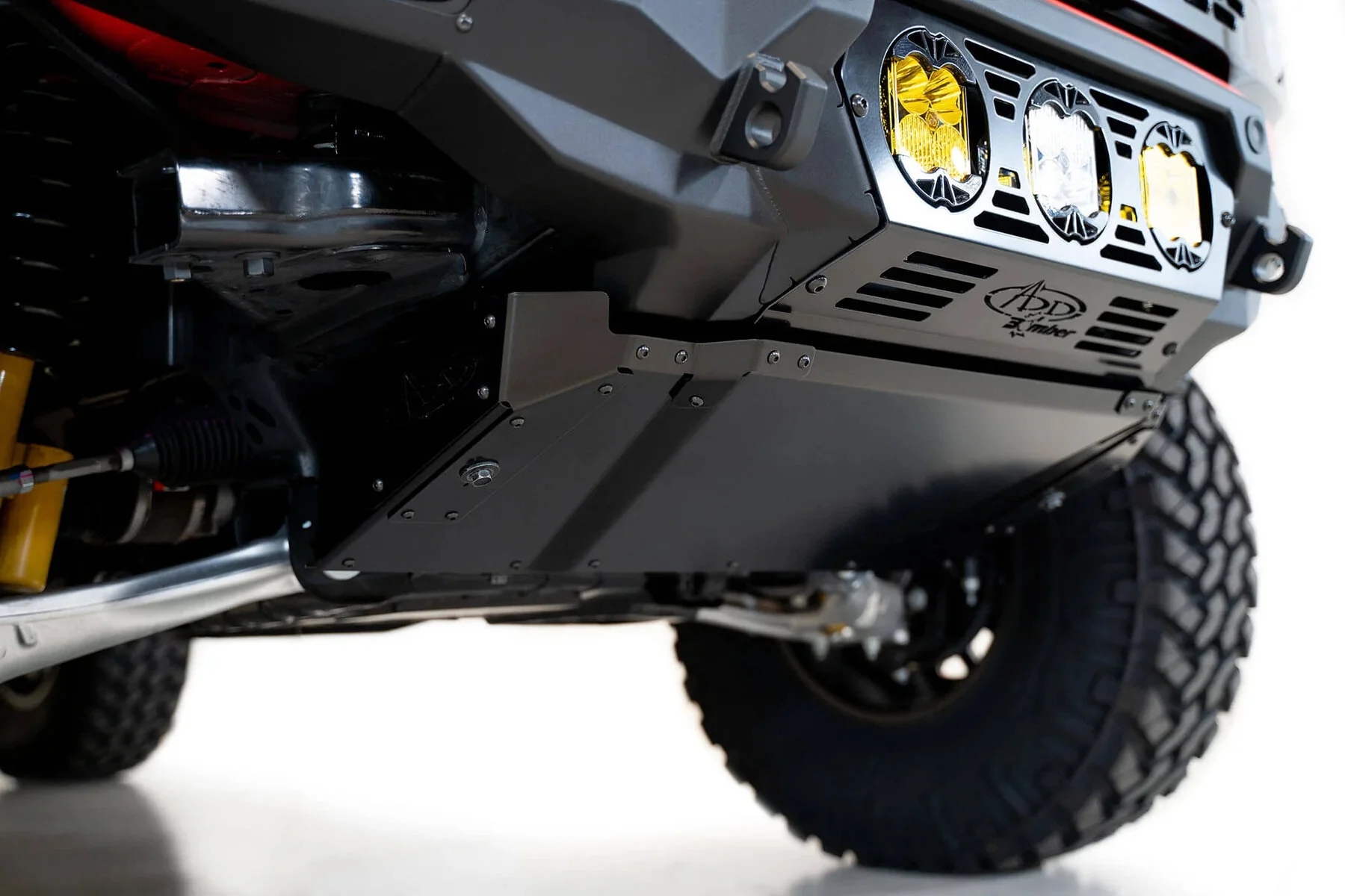 ADD Offroad AC23008NA03 Front Bumper Skid Plate for 21-26 Ford Bronco with Bomber or Krawler Front Bumper