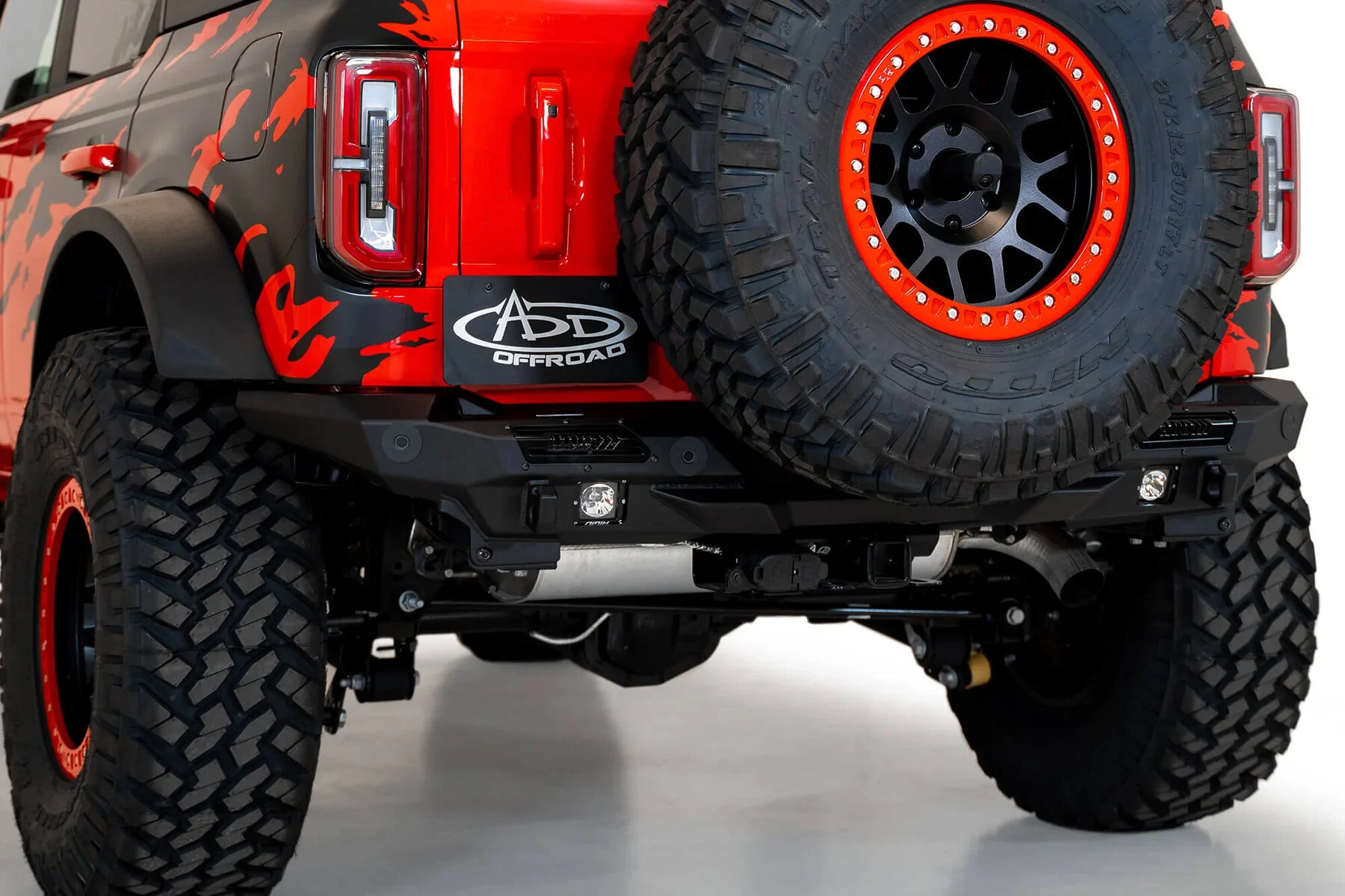 ADD Offroad R230081370103 Stealth Fighter Rear Bumper for 21-26 Ford Bronco