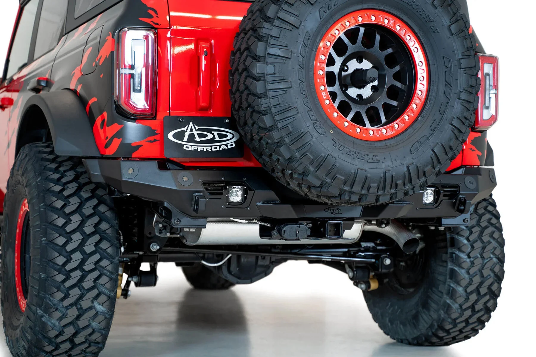 ADD Offroad R230141090103 Bomber Rear Bumper for 21-26 Ford Bronco