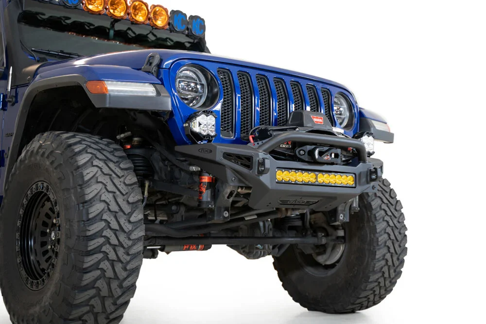ADD Offroad F964900010103 Rock Fighter Stubby Front Bumper for 18-26 Jeep Wrangler JL & Gladiator JT
