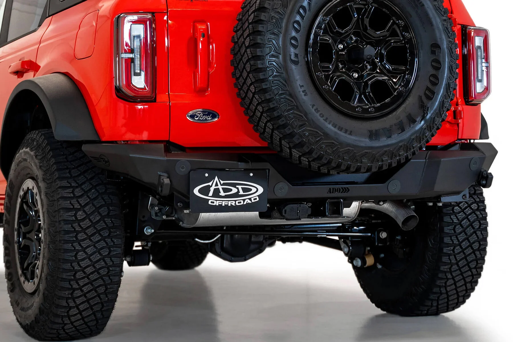 ADD Offroad  Rock Fighter Rear Bumper for 21-26 Ford Bronco