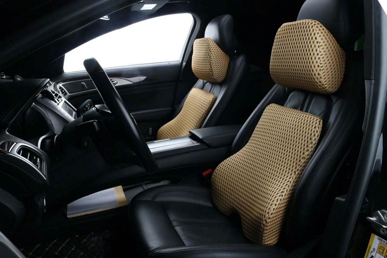 Neo-MESH Memory Foam Backrest; Tan (Universal; Some Adaptation May Be Required)
