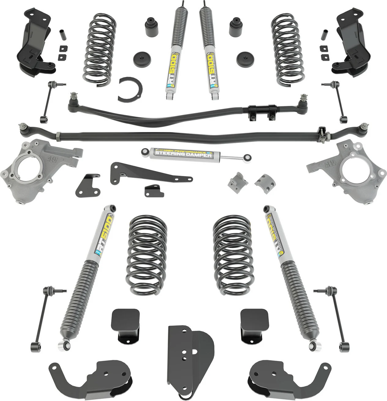 AEV  4" DualSport RT Suspension System for 18-26 Jeep Wrangler JL Unlimited 4-Door