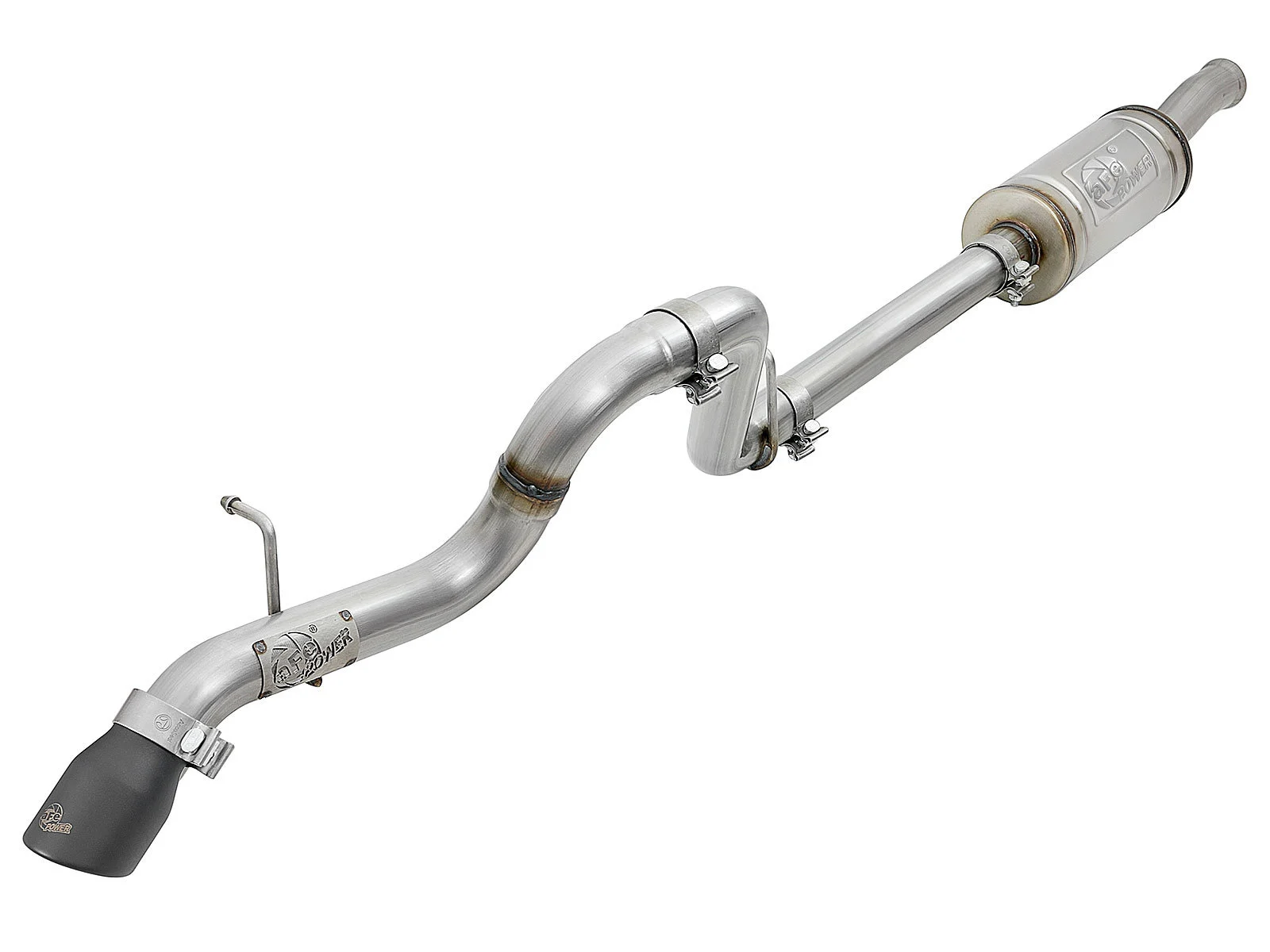 aFe Power  Mach Force XP Hi-Tuck 2.5" 409 Stainless Cat-Back Exhaust System for 18-21 Jeep Wrangler JL w/ 3.6L
