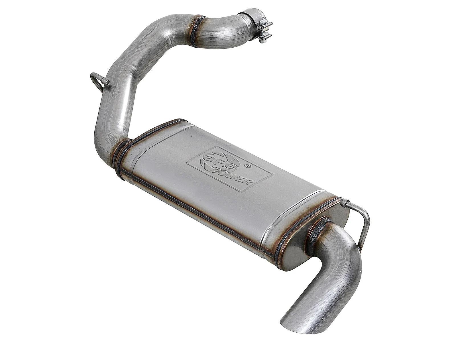 aFe Power 49-48080 Mach Force XP 3" 409 Stainless Hi-Tuck Axle-Back Exhaust System  for 18-20 Jeep Wrangler JL