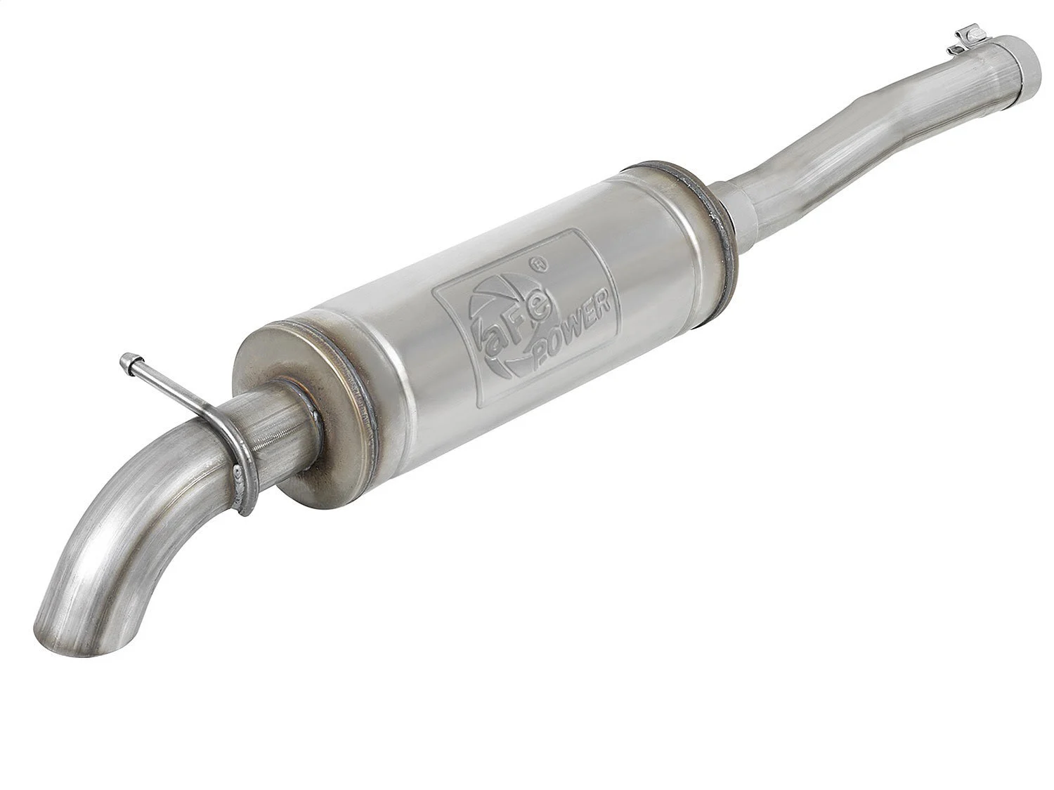 aFe Power 49-48069 Rock Basher 2.5" - 3" 409 Stainless Cat-Back Exhaust System  for 07-18 Jeep Wrangler JK Unlimited 4 Door