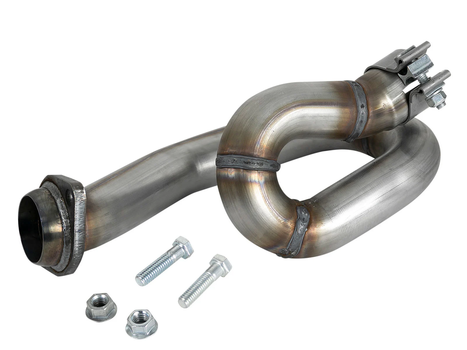 aFe Power 48-48027 Twisted Steel Exhaust Loop Relocation Pipe for 18-21 Jeep Wrangler JL & Gladiator JT with 3.6L