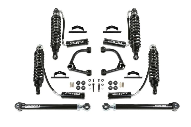 Fabtech 2021 Ford Bronco 3in UCA Kit w/Uniballs & Dlss Resi Shocks