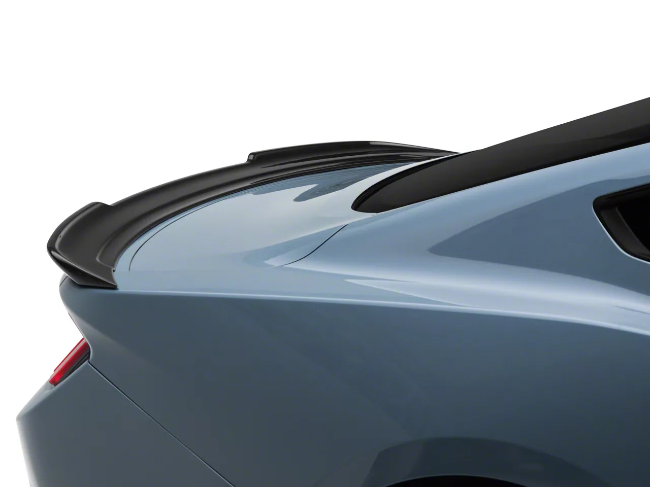 Air Design Rear Spoiler; Gloss Black (24-26 Mustang Fastback)