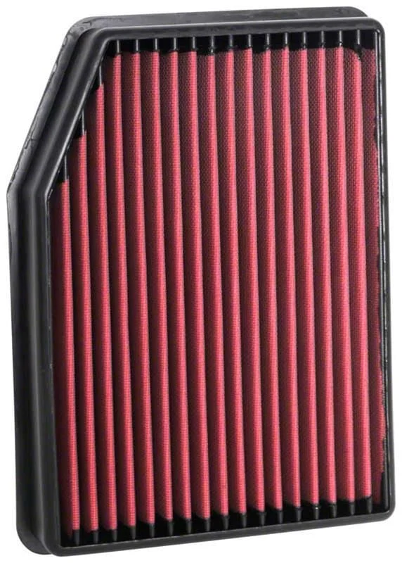 Airaid Direct Fit Replacement Air Filter; Red SynthaMax Dry Filter (20-26 6.6L Gas Sierra 3500 HD)