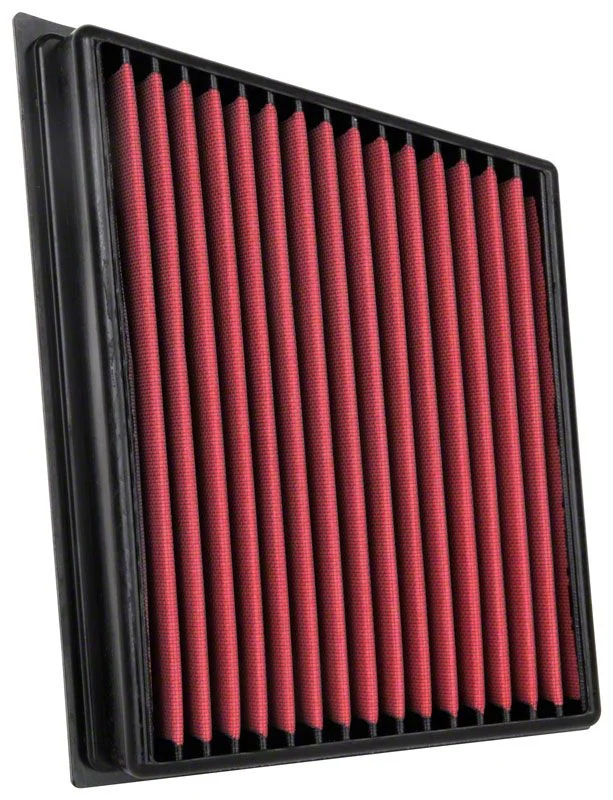 Airaid Direct Fit Replacement Air Filter; Red SynthaMax Dry Filter (11-16 6.6L Duramax Sierra 3500 HD)