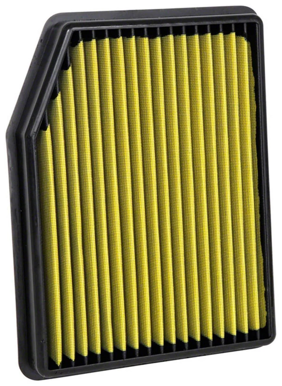 Airaid Direct Fit Replacement Air Filter; Yellow SynthaMax Dry Filter (20-26 6.6L Gas Sierra 3500 HD)